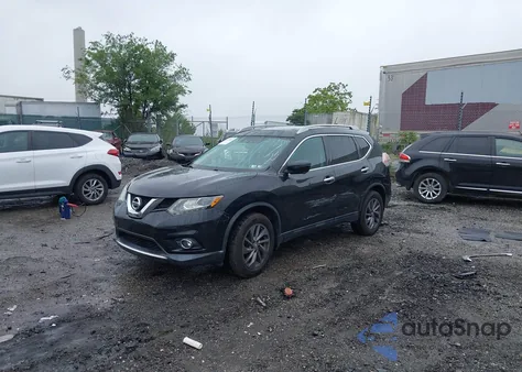 2016 Nissan Rogue Sl из США, поврежденный, VIN 5N1AT2MV0GC783676